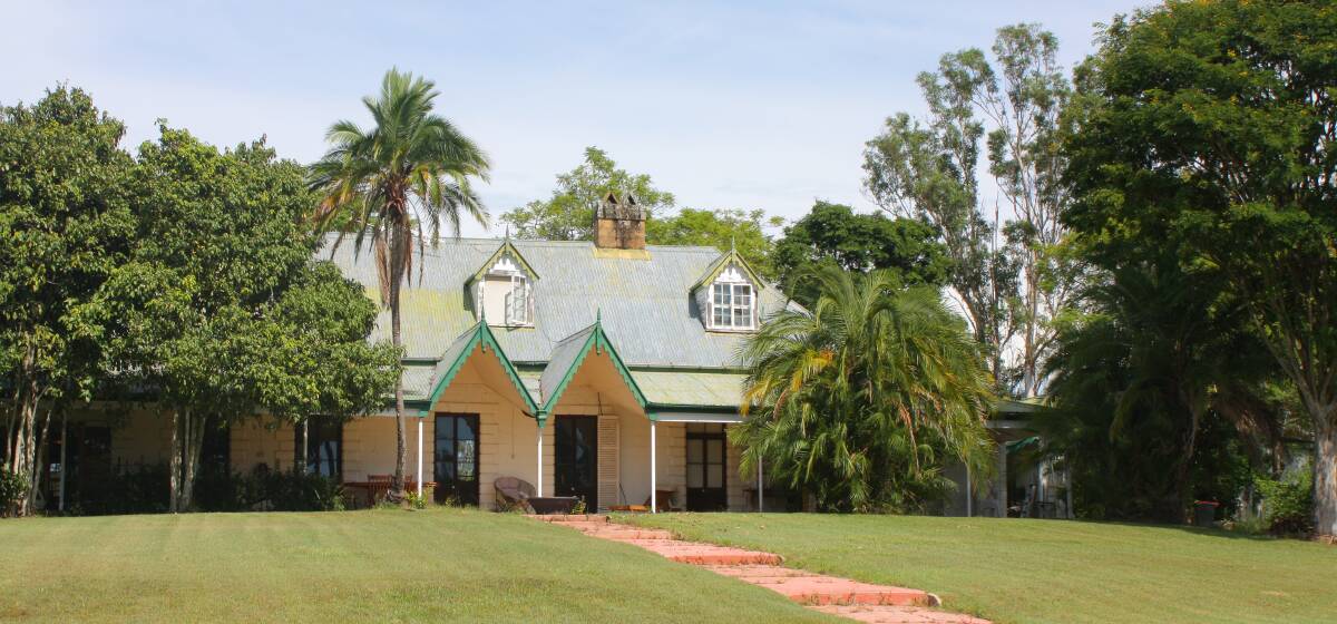 Built in the 1850s for Charles Grant Tindal, the gracious Ramornie homestead is still in use today. It was built of locally quarried sandstone blocks, bonded by mortar made from shells excavated from Aboriginal middens at Yamba and shipped up-river.