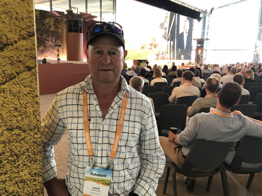 New Zealand sheep producer Dave Menzies gave his thoughts on Australia's mandatory roll out of eID saying subsidies should be considered. Photo: Samantha Townsend