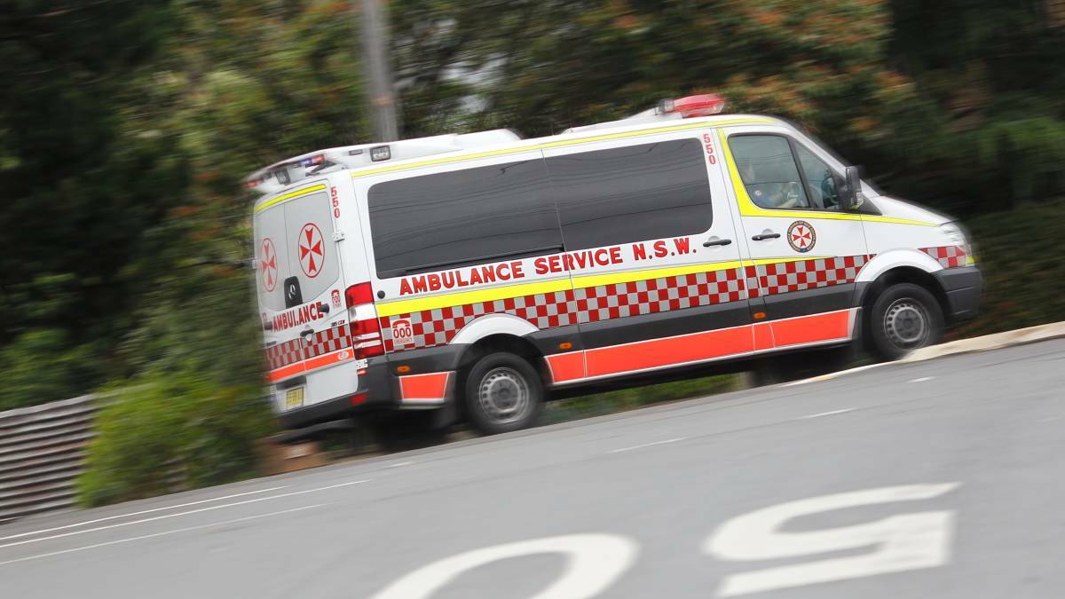 Emergency services are at the scene of the crash on the Oxley Highway near Tamworth. Picture file