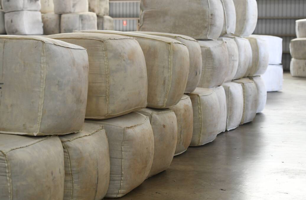 Supply is currently low with less than 40,000 bales per week on offer in Australia and less than 7,000 bales per week in South Africa. File photo. 