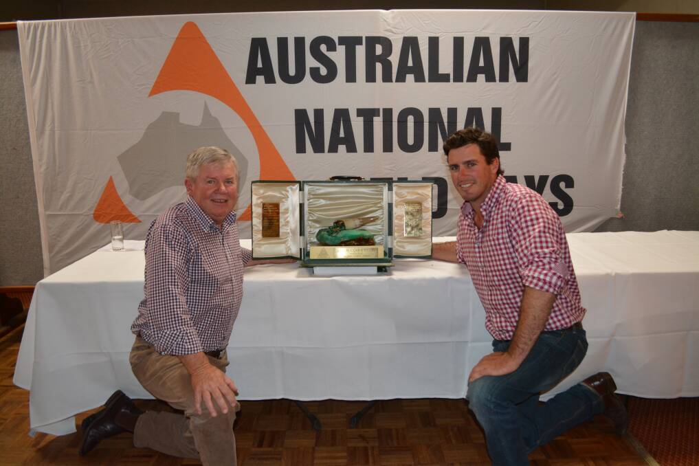 Michael and James Millner of Rosedale Charolais stud, Blayney, NSW, were also winners of the Australian National Field Days Feedlot Trial in 2018. Picture supplied

