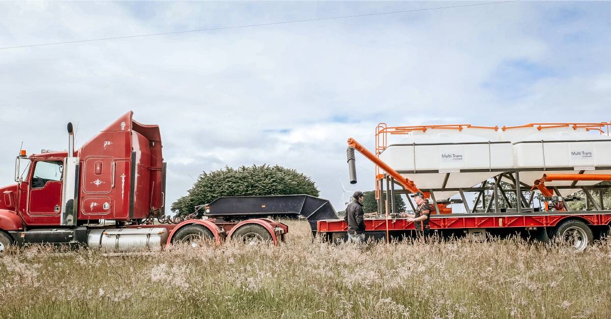 The Multi Trans 7000 is the first of its kind manufactured in Australia and enables the serious operator to multi-task a flatbed trailer into a transport tanker. Picture supplied