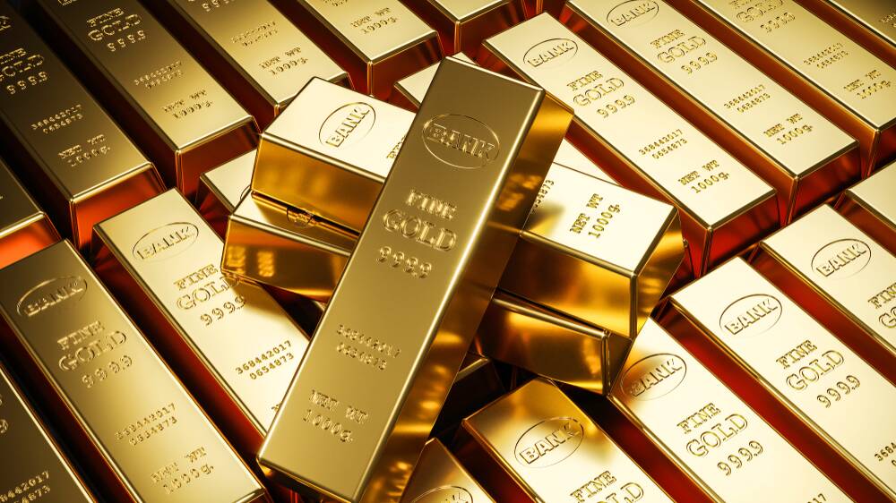 The price of gold has been rising strongly since the middle of February and reached an all-time high this month. Picture by Shutterstock