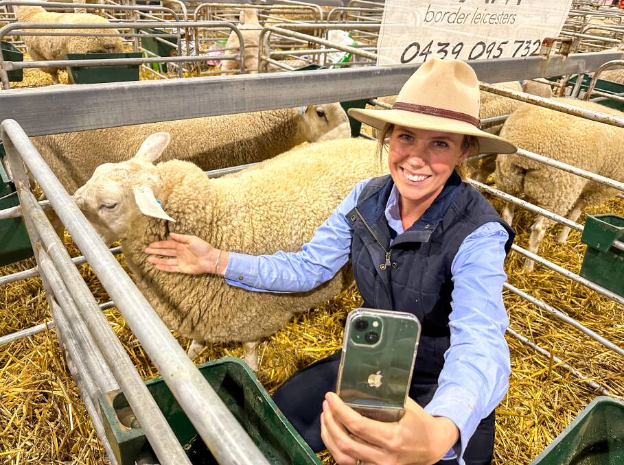 Kaitie Nash, Coonabarabran, has created a social media page to share her journey as a first time farmer. Picture by Elka Devney