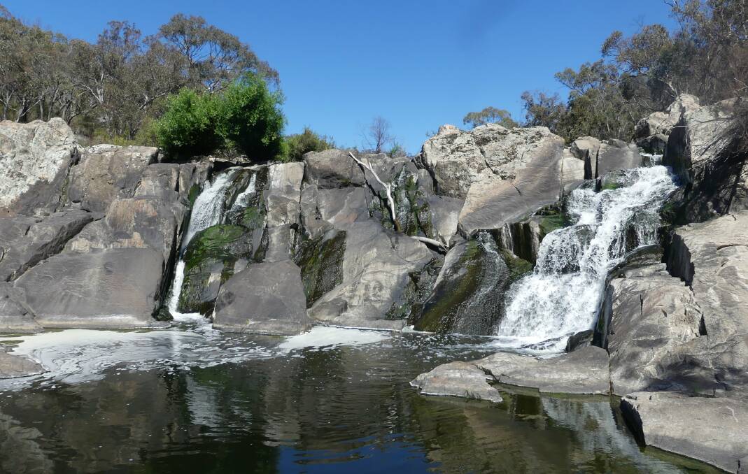 The Falls, Mullion Range State Conservation Park, outside Orange. Pictures by Rebecca Nadge
