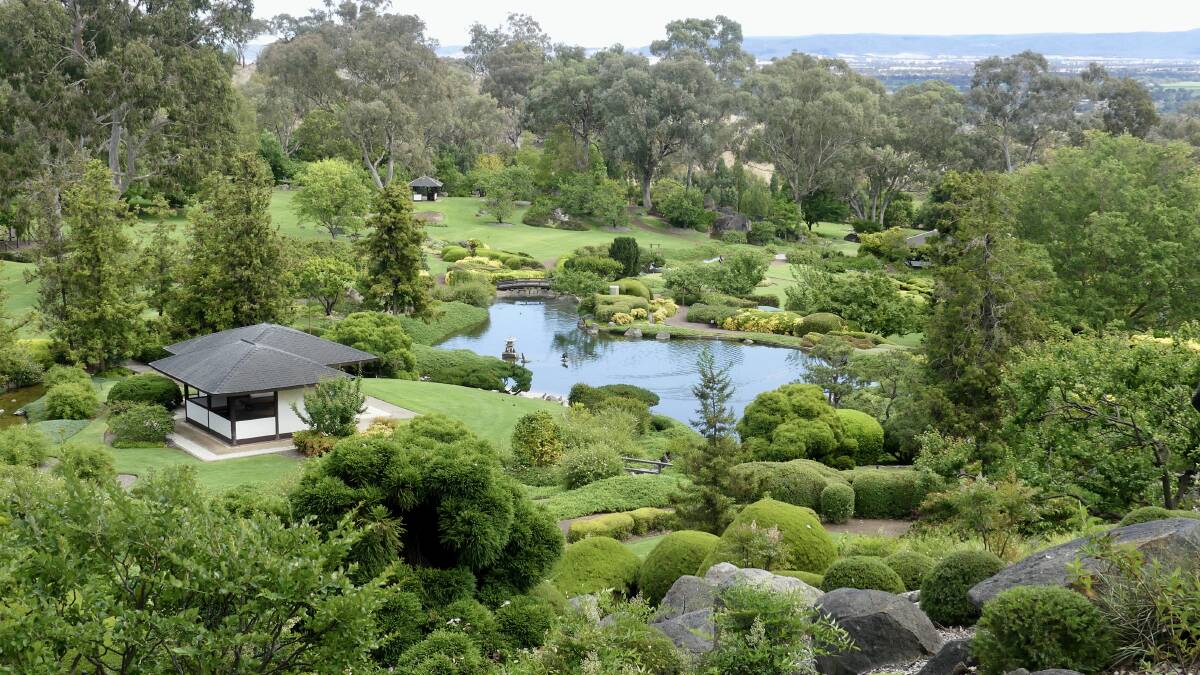 The Japanese Gardens at Cowra. Pictures by Rebecca Nadge