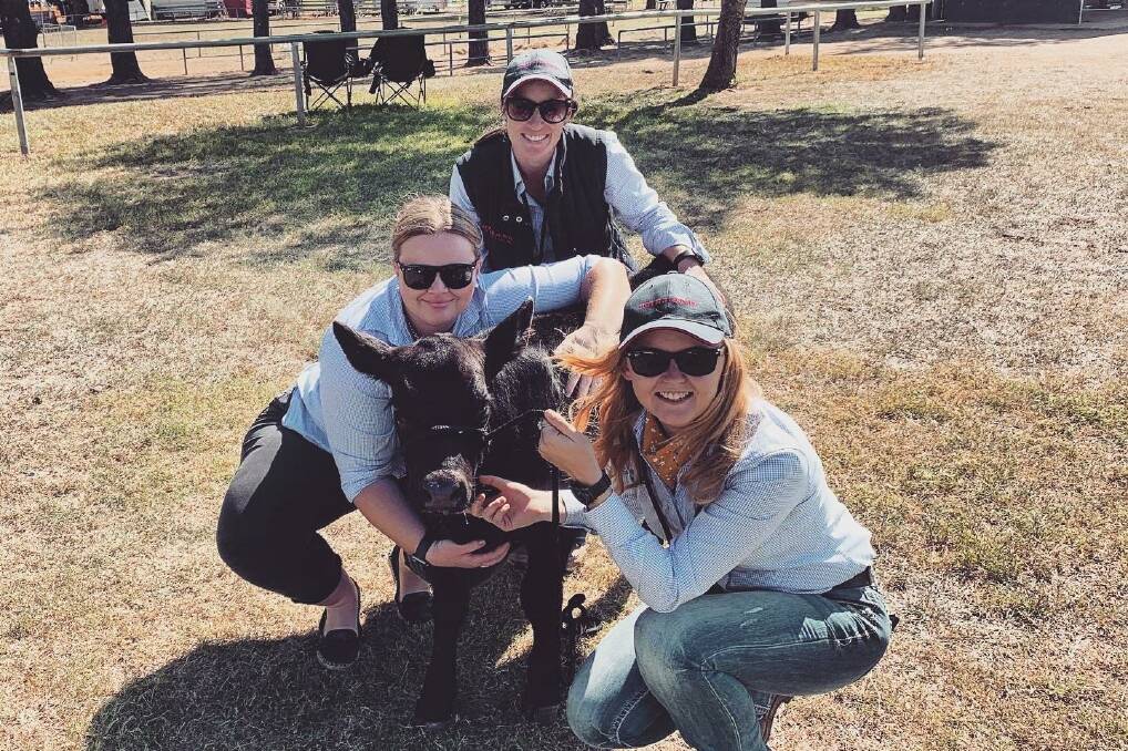 The Land livestock team at the Royal Canberra Show with their Australian Lowline mascot. A big shout out to the team for another awesome year!