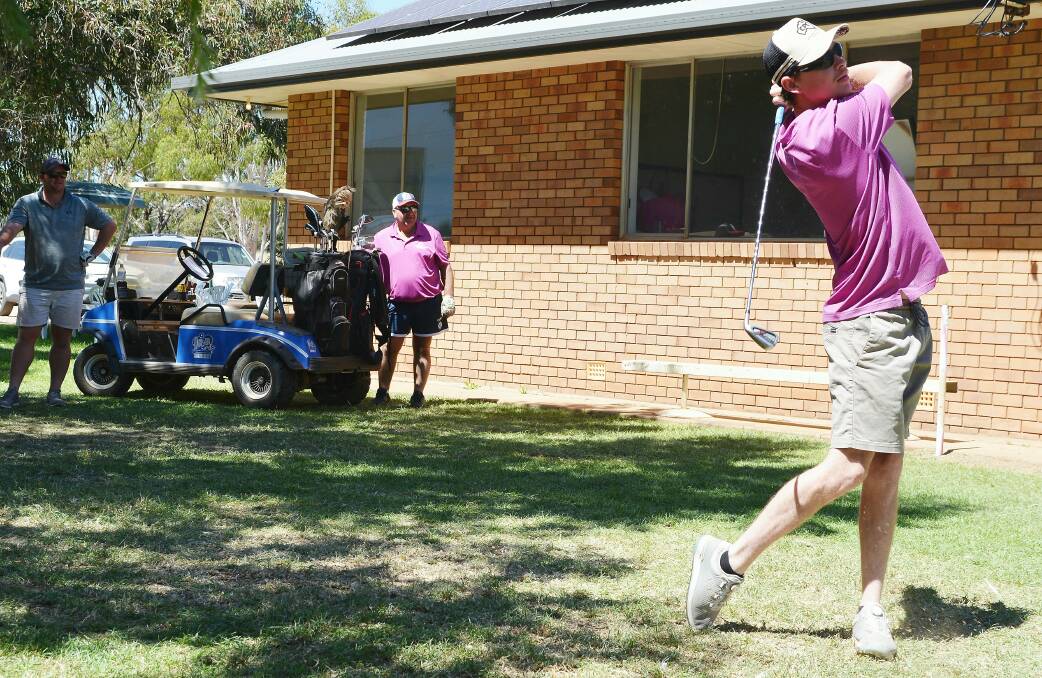Nygan's George Bennett said the course was in excellent condition. Picture by David Ellery
