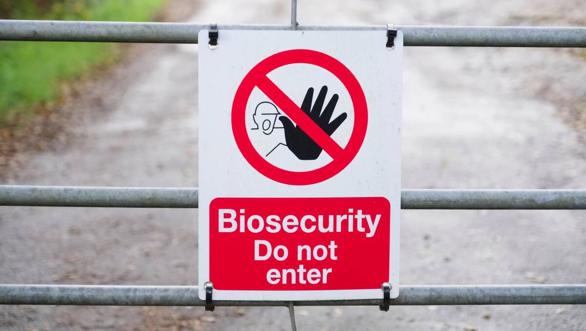 James Jackson says while the consequences of a biosecurity breach are typically rare, they are significant. Picture via Shutterstock