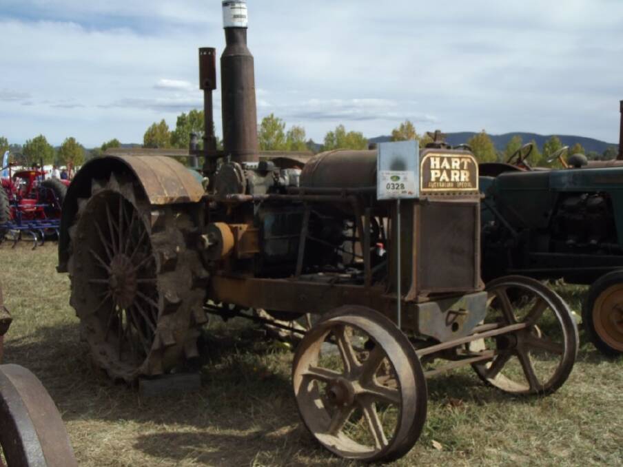 1929 Hart Parr tractor. Picture supplied