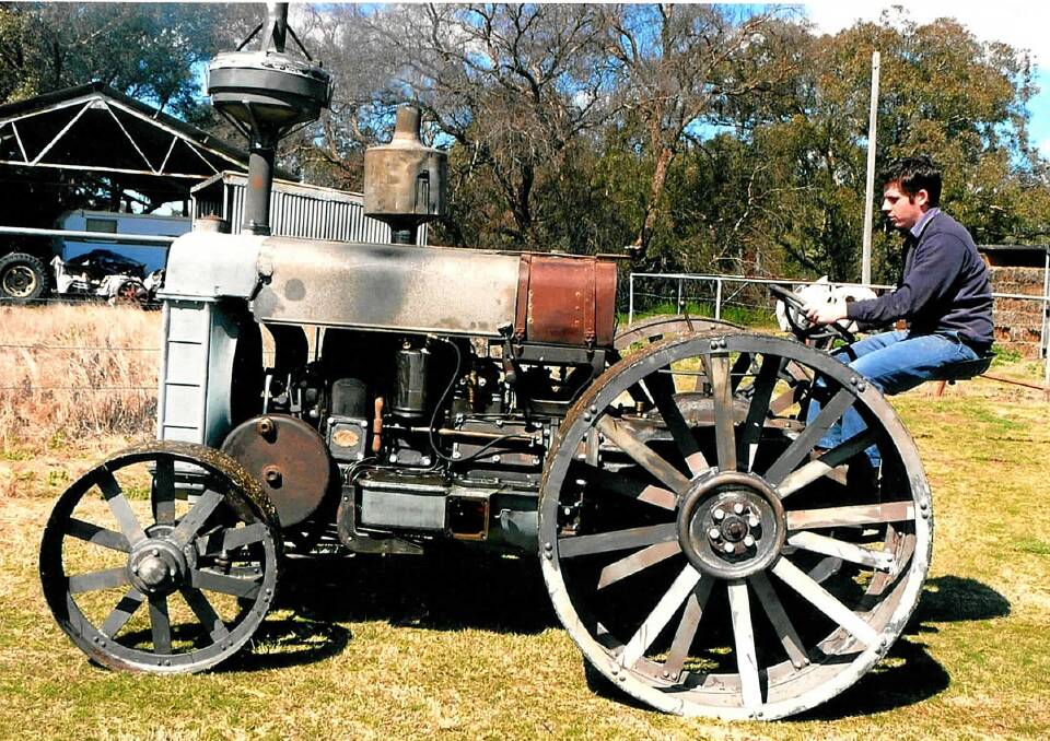 1927 Avance tractor. Picture supplied