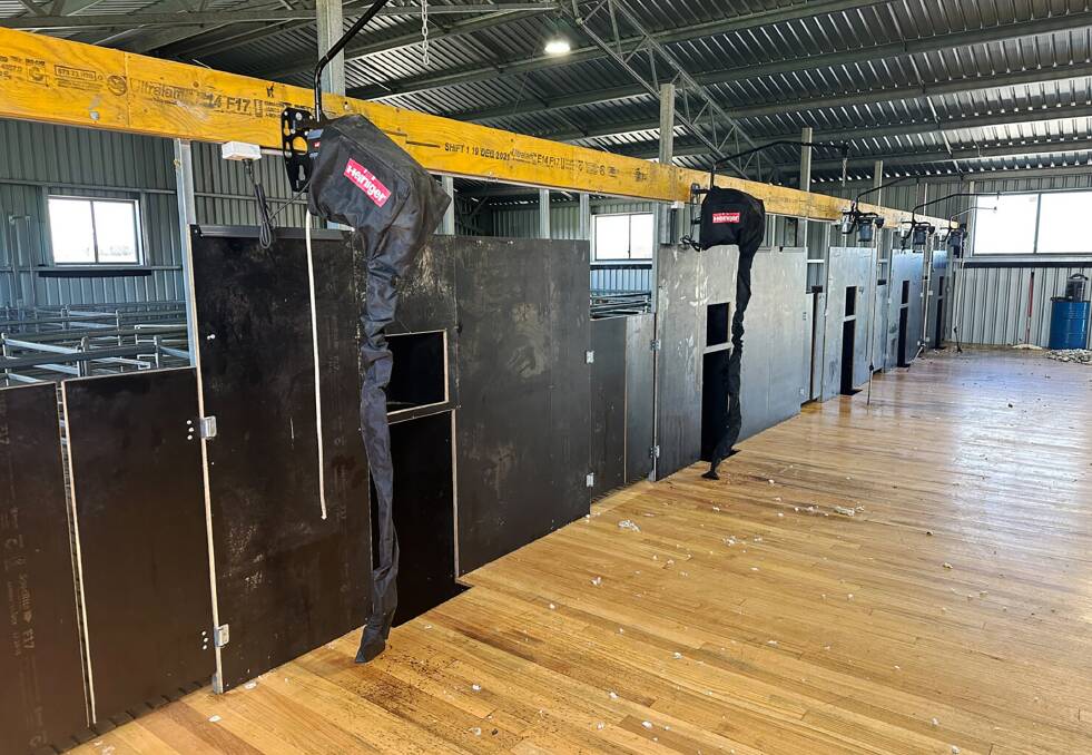 A new five-stand shearing shed has been built on the property.