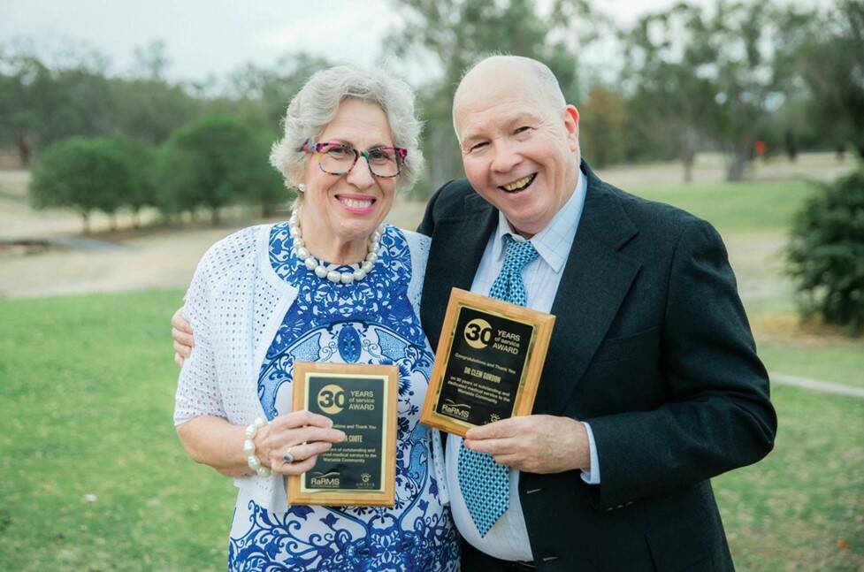 Doctors Di Coote and Clem Gordon have been awarded Medals of the Order of Australia (OAM) as part of the 2023 King's Birthday Honours List. Picture supplied