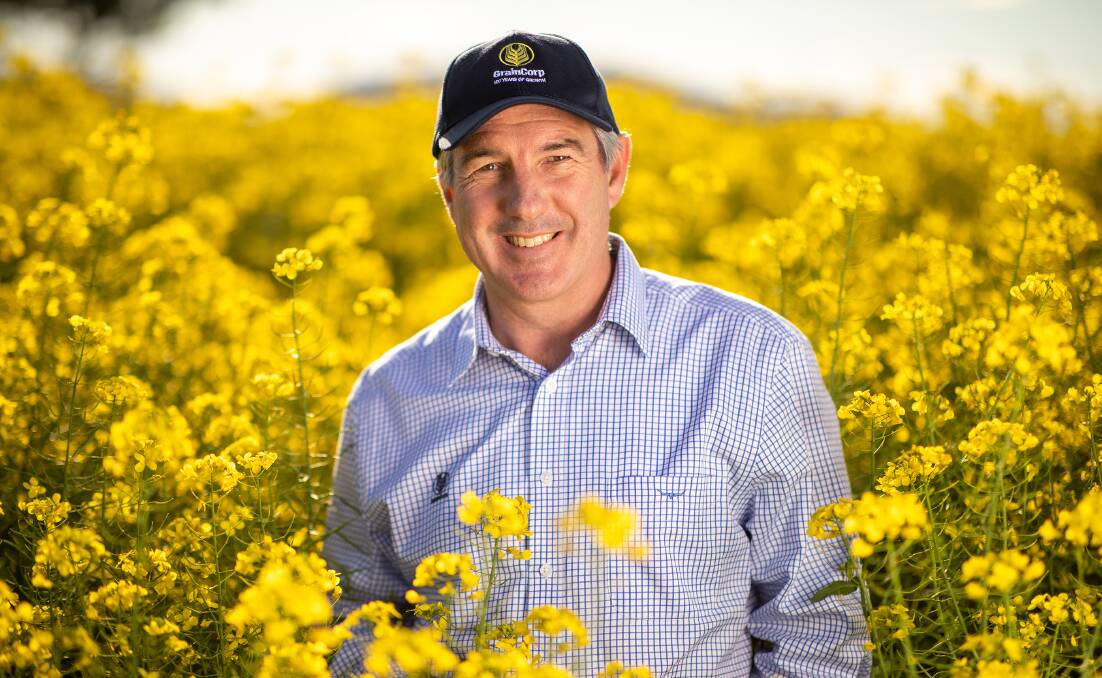 GrainCorp managing director Robert Spurway is bullish about the future of oilseed crushing in Australia. Photo supplied.