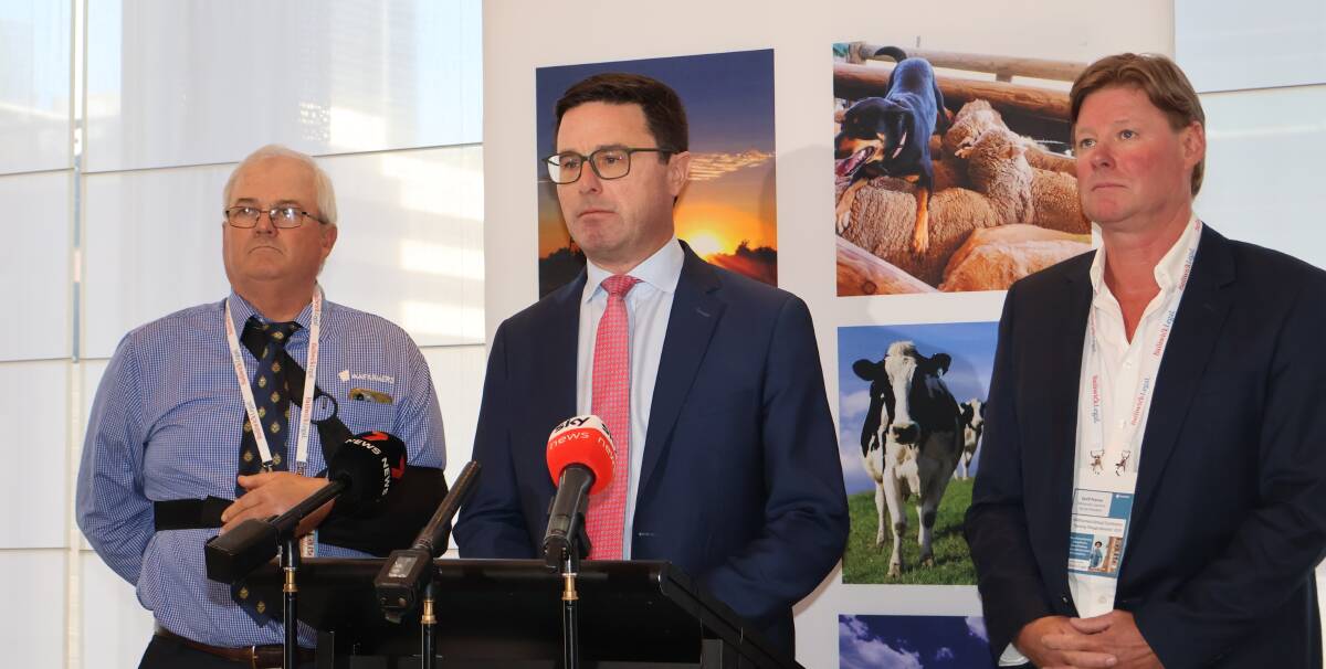 Nationals leader David Littleproud said he had never seen anything galvanise primary producers and industry across the country, like the live sheep export ban had.