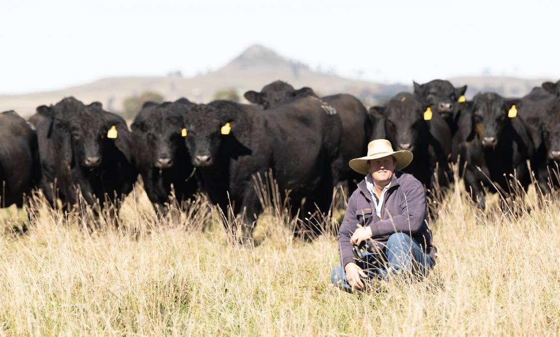 Glenavon Angus stud principal Richard Post is producing bulls that make an impact in his clients' herds by improving growth and carcase quality. Picture supplied
