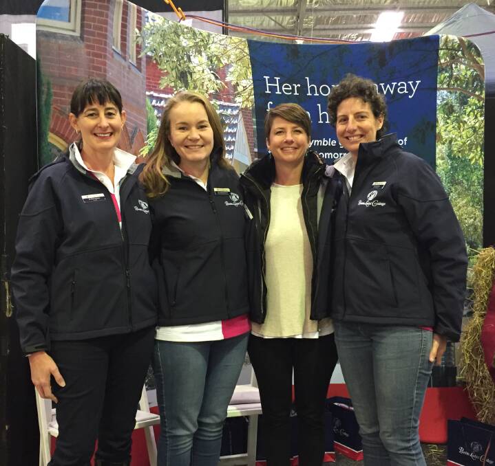 Dr Kate Hadwen was joined at Mudgee Small Farm Field Days by Jackie Garment, Kelly Mancey and Clair Stock.