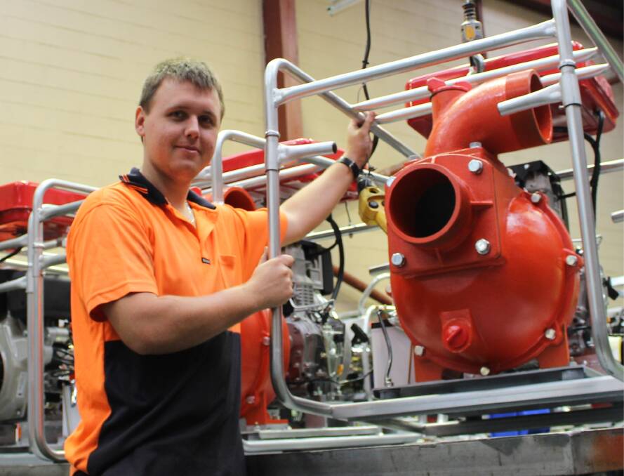 The Aussie team are in diesel pump production overdrive to meet demand from drought and fire affected areas. 