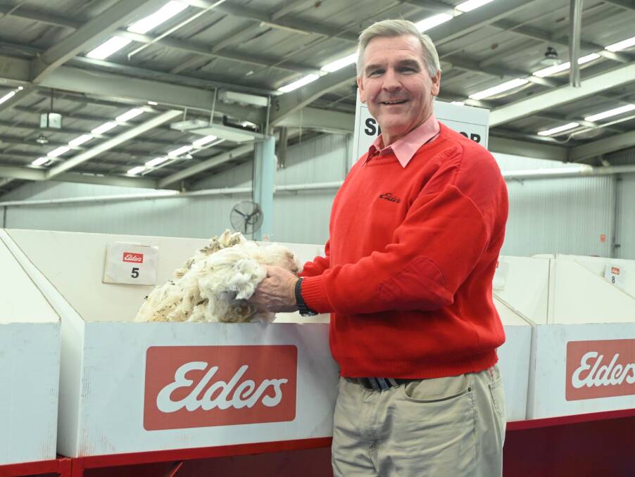 Elders' Yennora wool technical manager Craig Brennan believes Australian wool needs to find more markets to sell into. Picture by Denis Howard.
