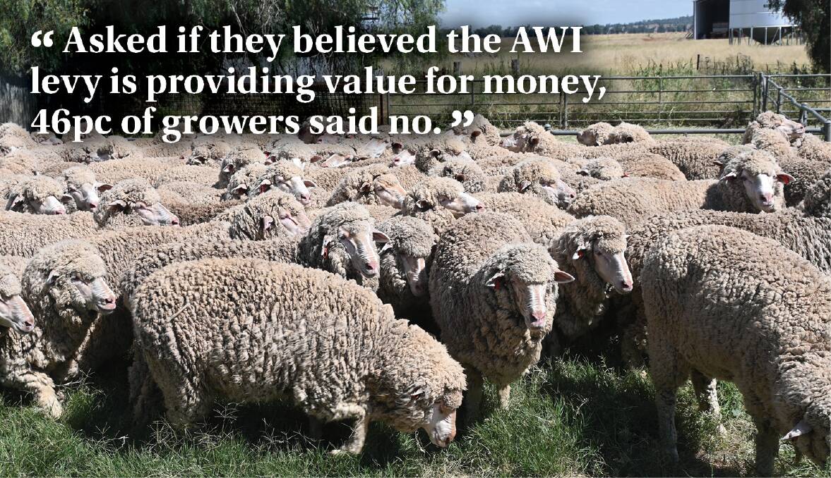 ACM Agri's WoolPoll survey results have shown the majority of growers do not want to increase the wool levy rate, however, there is strong support for better marketing. 