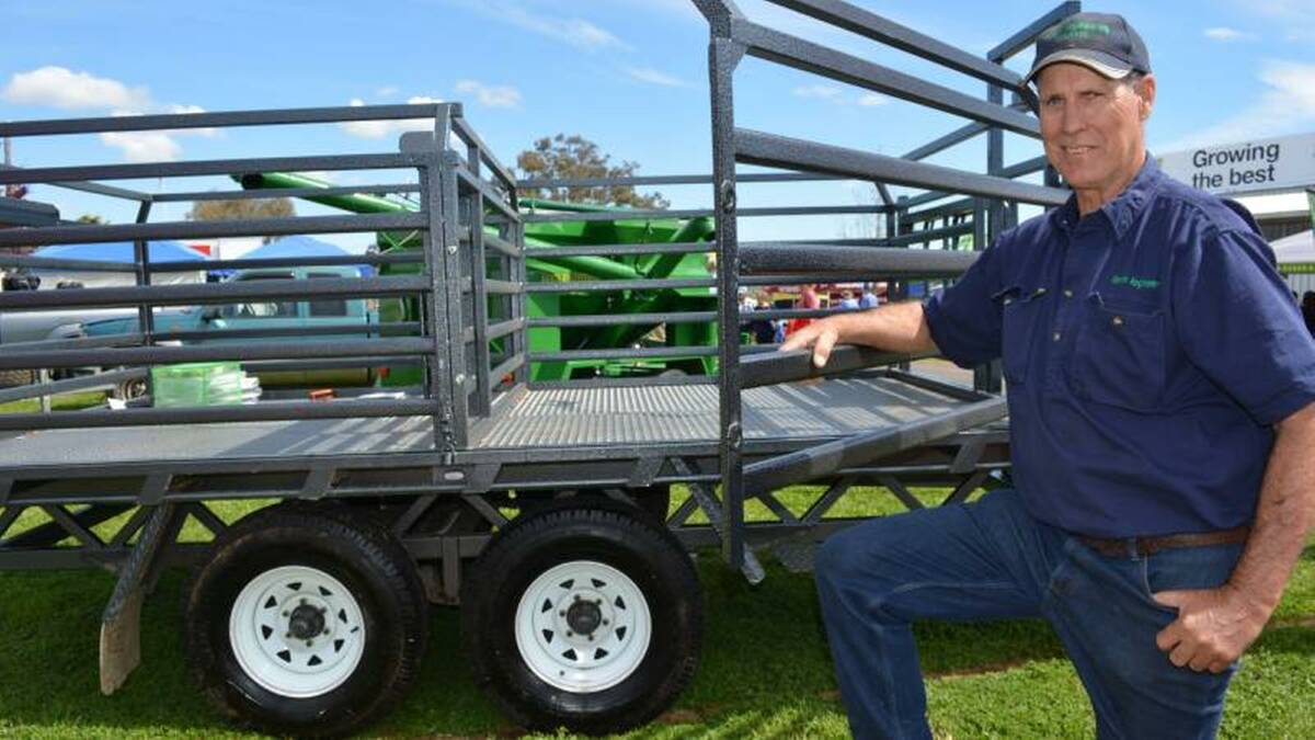 VERSATILE: Kerin Engineering owner David Kerin comes from a farming background and recognises the need for units which are usable all year round.