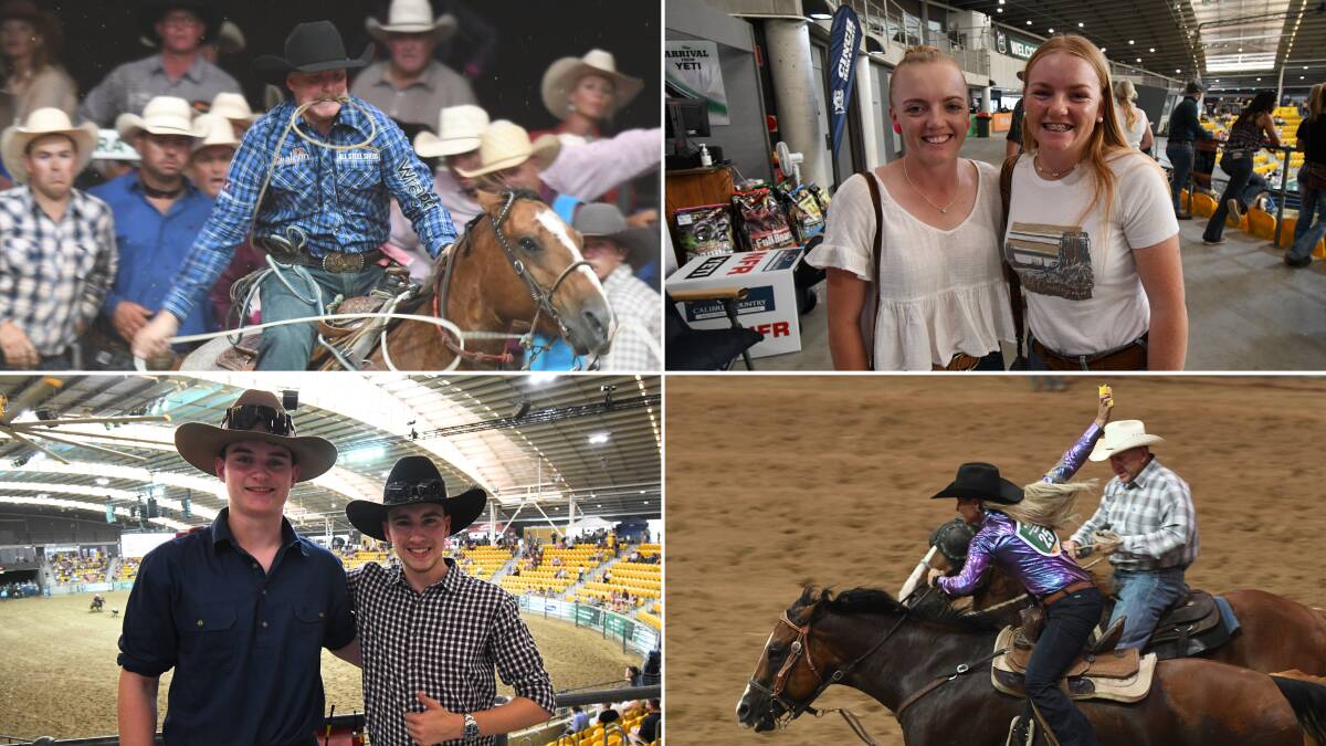 There was a good crowd at the rodeo in Tamworth on Thursday. Pictures by Ben Jaffrey