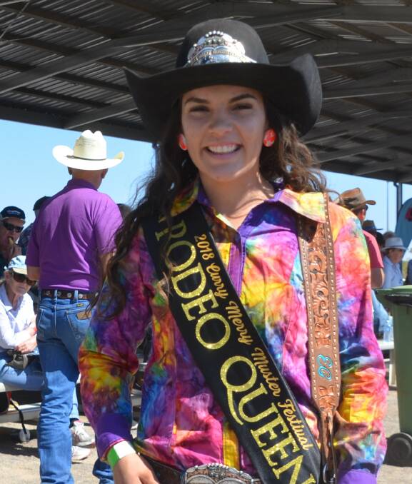 Cloncurry Merry Muster Queen Emmy Gallagher does her duty | The Land | NSW