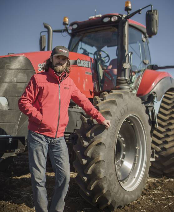 Case IH marketing manager Peter McCann said forward ordering incentives included locking in the price, the specification and a repayment plan to suit your income.
