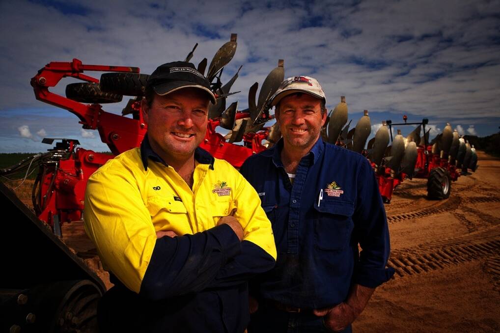 Western Australian farmers Rod and Andrew Messina are using mouldboard ploughs on their broadacre cropping enterprise in the Geraldton region.