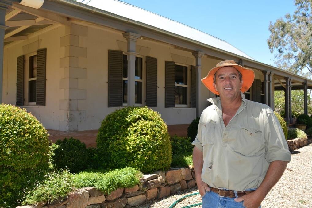 David Suttor is the sixth generation of his family to farm on the property Brucedale, at Bathurst.