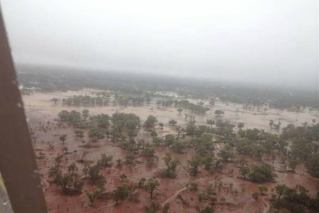 Luke Marshman - a Gyro pilot from Bourke - sent in this photo from Whitecliffs (Laurelvale Station) to Bourke Airport.