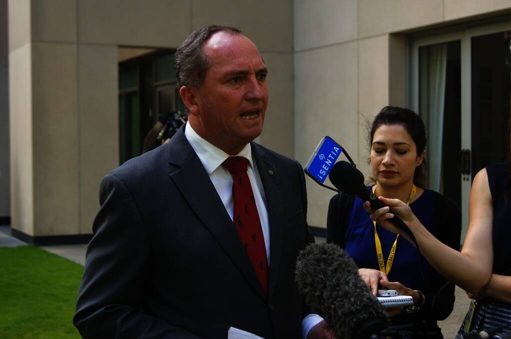 Federal Agriculture Minister Barnaby Joyce says there will be strong movement on beef in the Japan free trade agreement and Australia's concerns about dairy dairy have also been made clear.