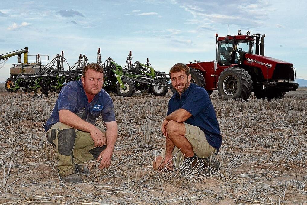 Ian Gourley, "Blue Hills", Narrabri and assistant manager Aiden O'Rourke
