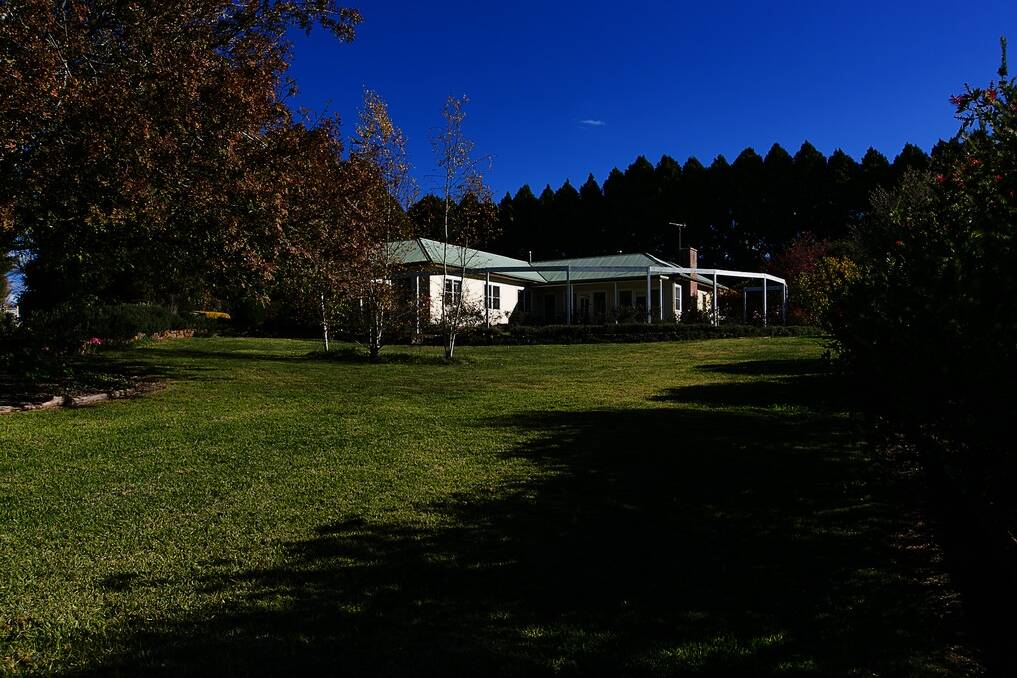 "Nolaroo Central", at Taralga, has a four bedroom weatherboard homestead and is complemented by farm infrastructure including a shearing shed and yards.