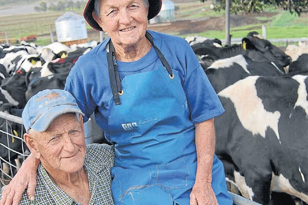 Ches and Del Priebbenow are among the South-East Queensland farmers who are now supplying Norco.