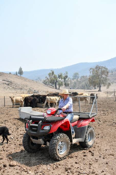 Bingara's Marlene Brewer was forced to look for off-farm income to try and survive the current dry. 