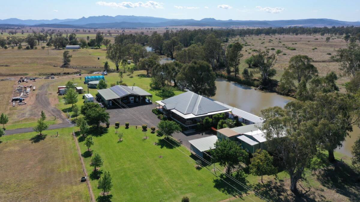 Riverside Farm Retreat features an impressive, 419 square metre Georgian-Colonial style home. Picture supplied