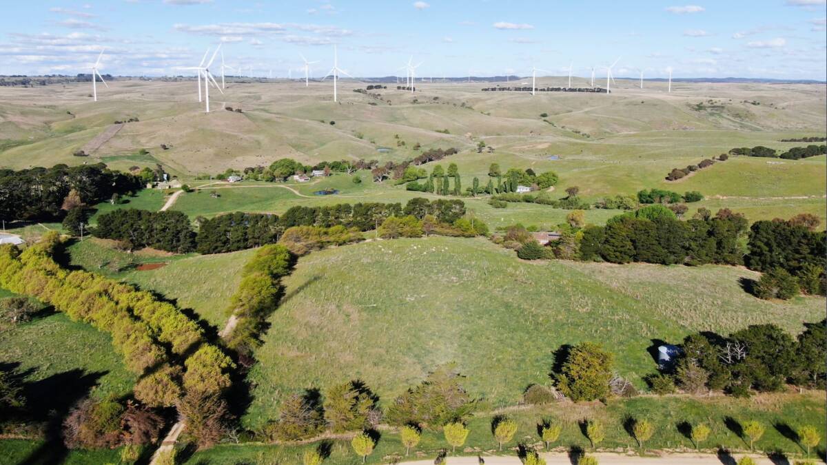 Gundowringa is 865 hectares of highly regarded grazing country backed by the additional income generated from 13 wind turbines. Picture supplied