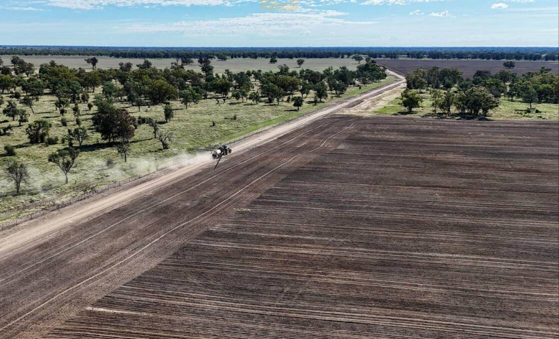 Offers of more than $12 million are being sought on the 9626 acre farming and grazing property Midgee. Picture supplied