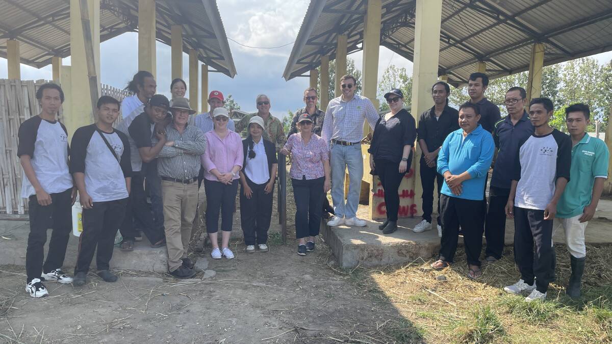 The 4 Season feed trials in Indonesia were visited by staff from Agriculture Minister Murray Watt's office as well as Australian Embassy and DFAT staff. 